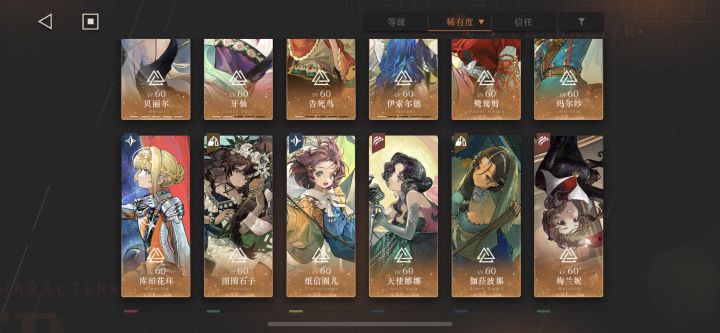 大佬们能帮我看看配队吗截图