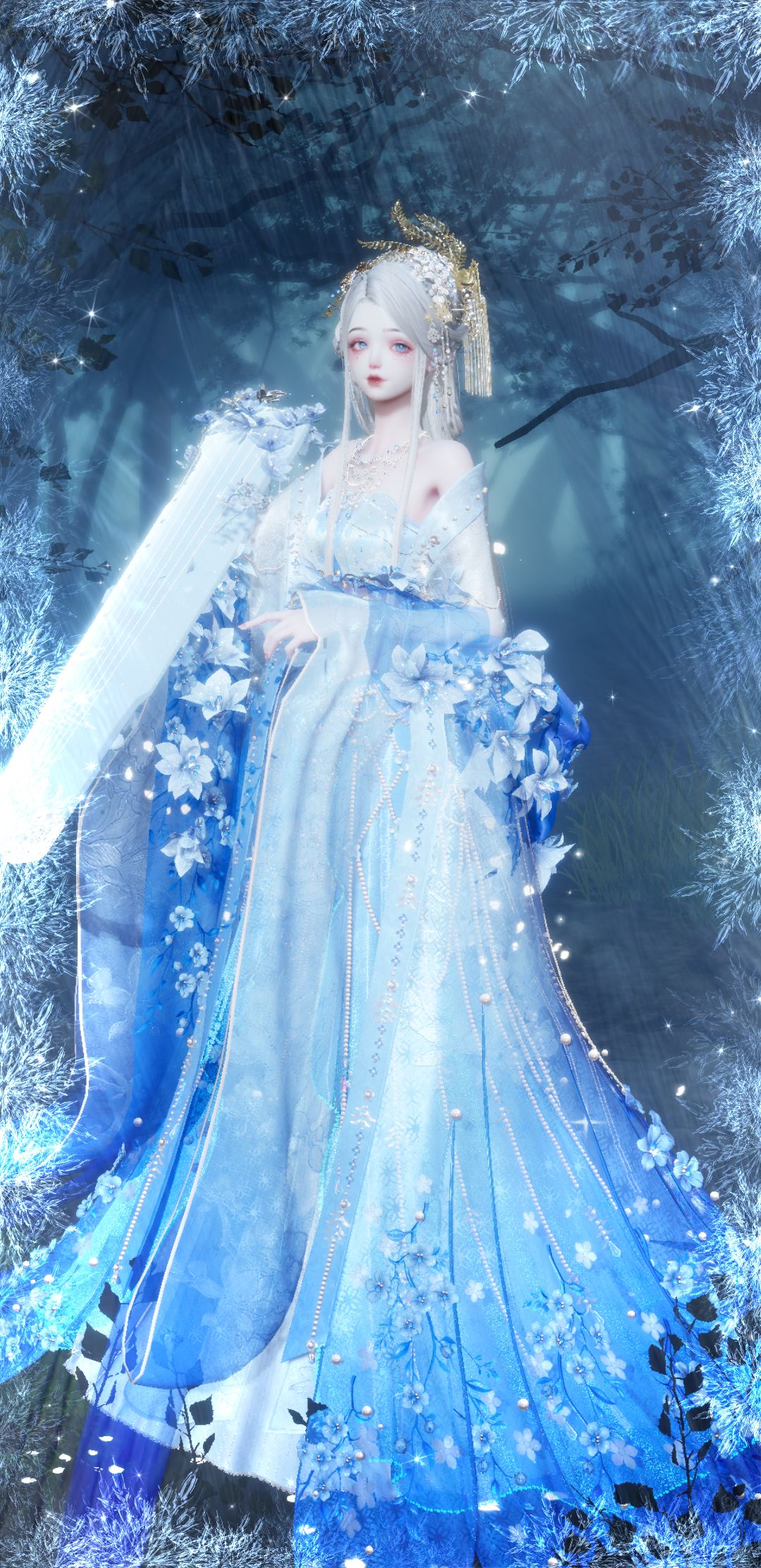 仙气飘飘~呼之欲出~赋雪绝绝子 7