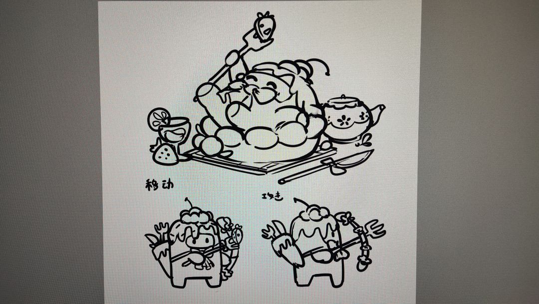 两张弓箭手的摸鱼皮肤想法 2