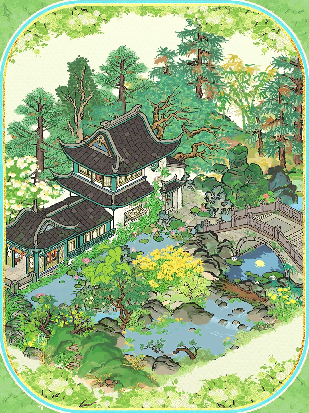 【月影桥】返场啦,和碧水楼台完美衔接‼️ 3