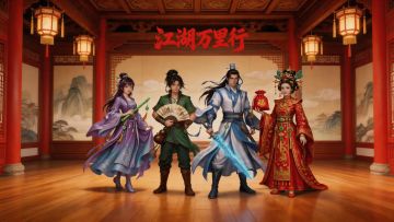 《江湖万里行》第一届玩家风采展，盖楼抽游戏周边抱枕