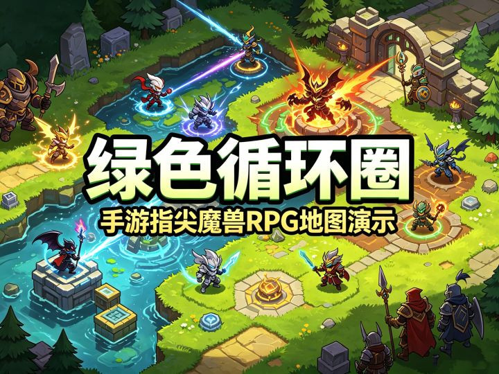 指尖魔兽-《绿色循环圈》移动端实机演示截图