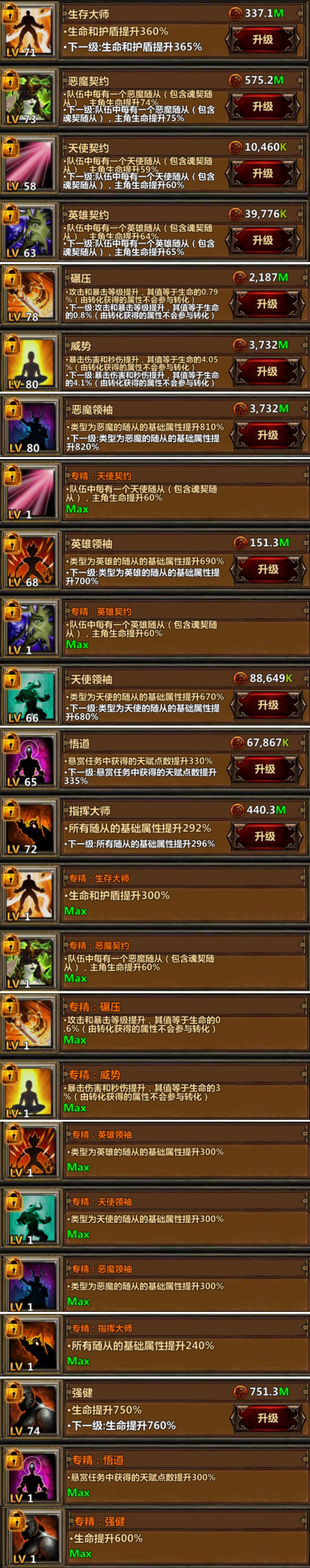 天赋攻略 1