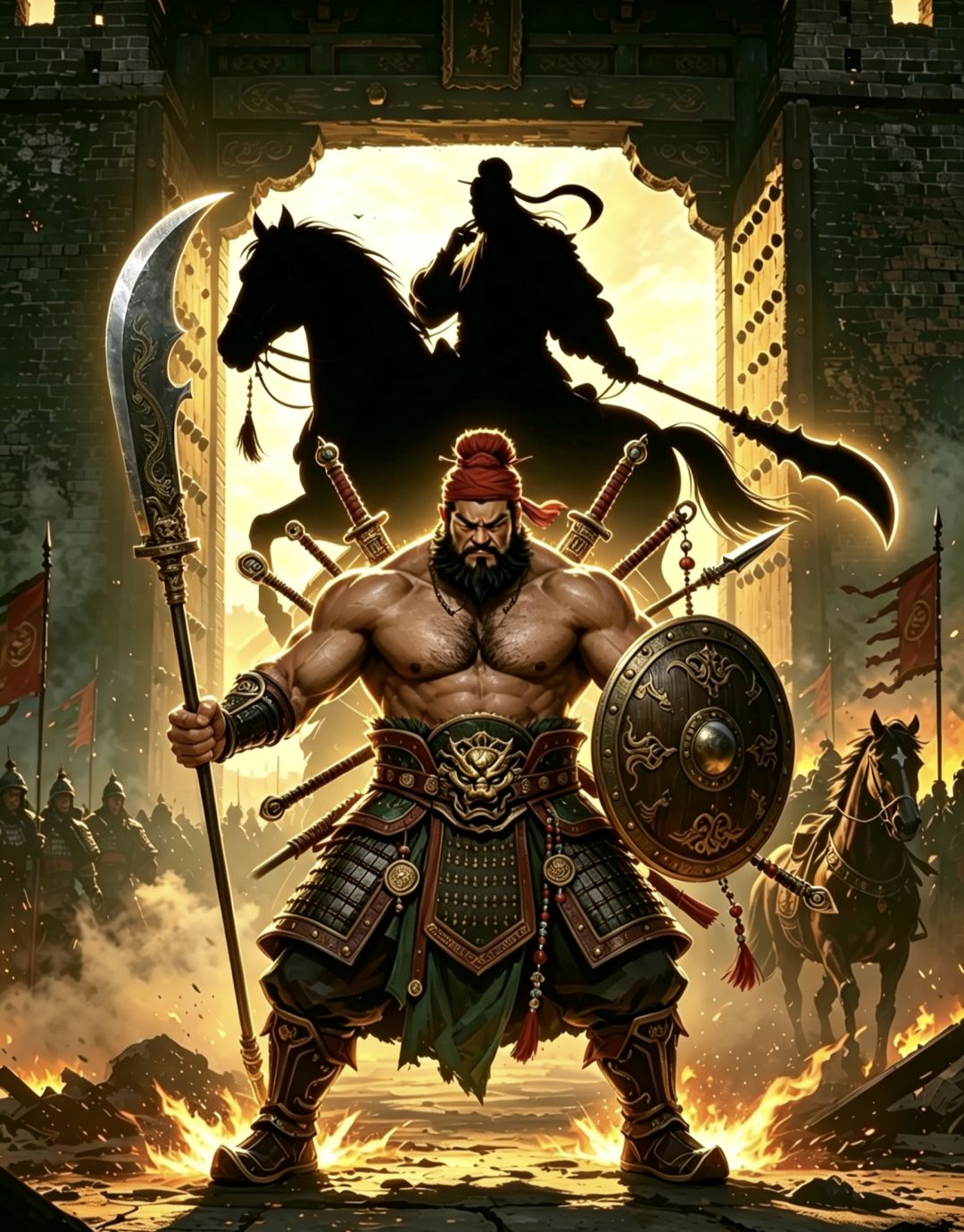 名将杀武将设计,周仓 1