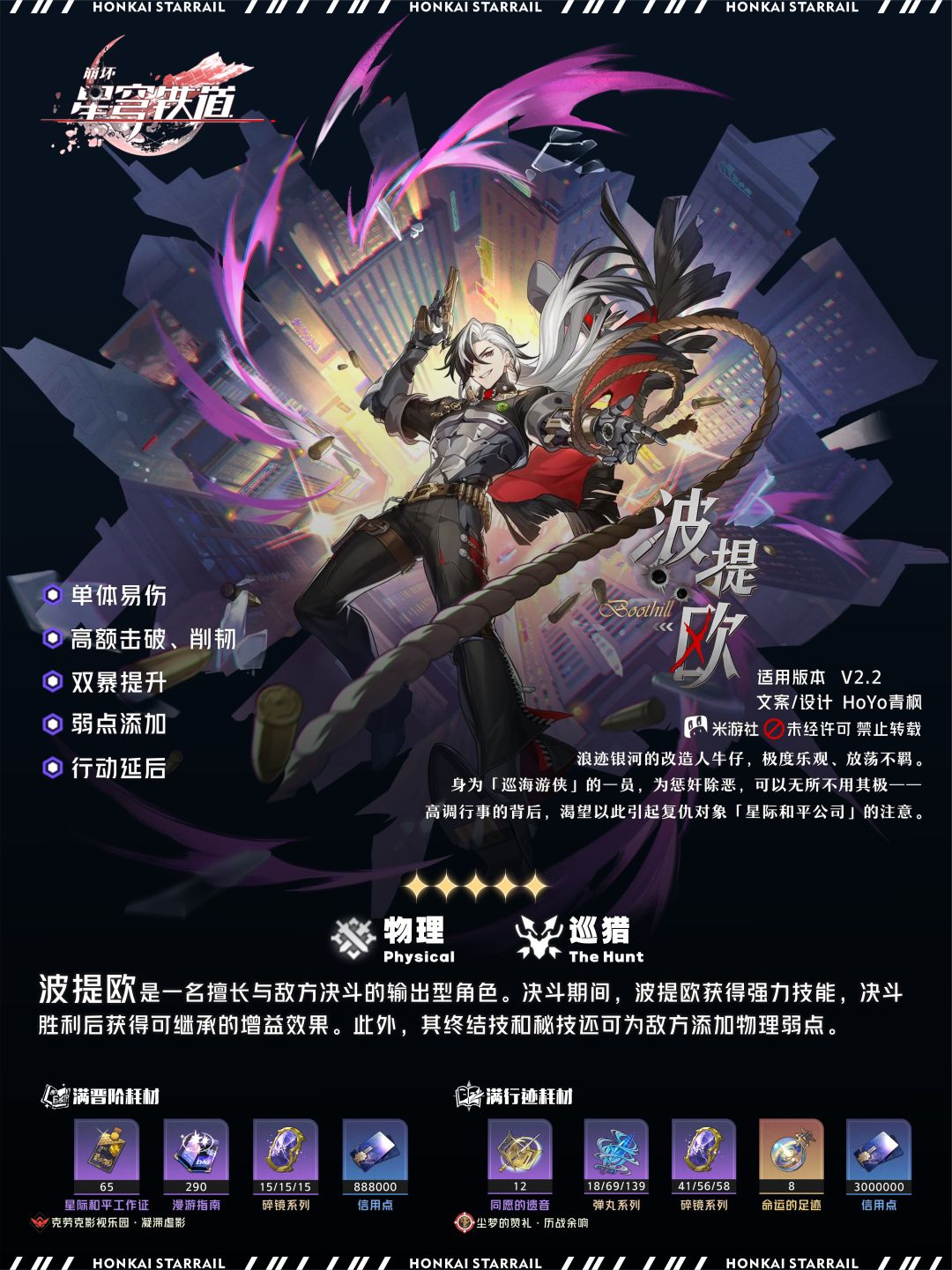 【V2.2攻略】波提欧丨全方位养成解析截图