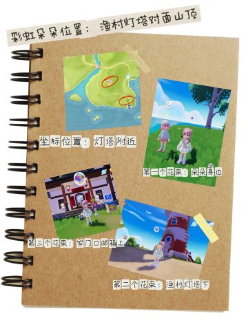 12月2日彩虹花束和朵朵位置