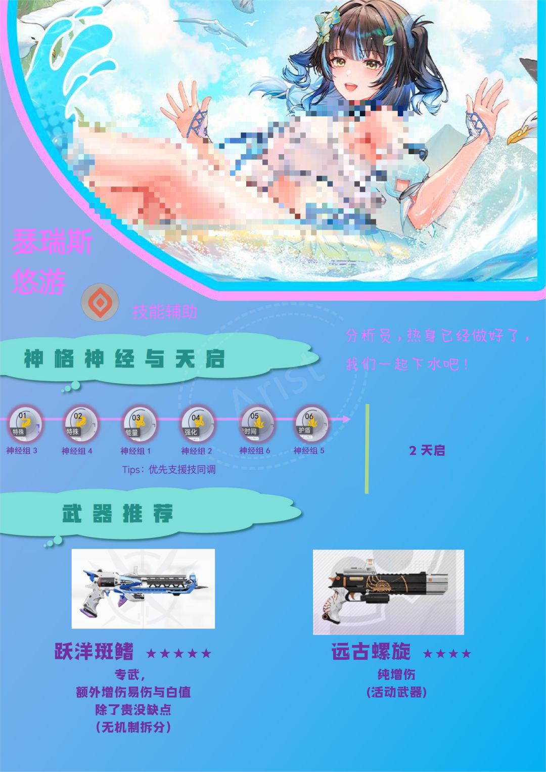 【瑟瑞斯-悠游】一图流攻略来啦~截图
