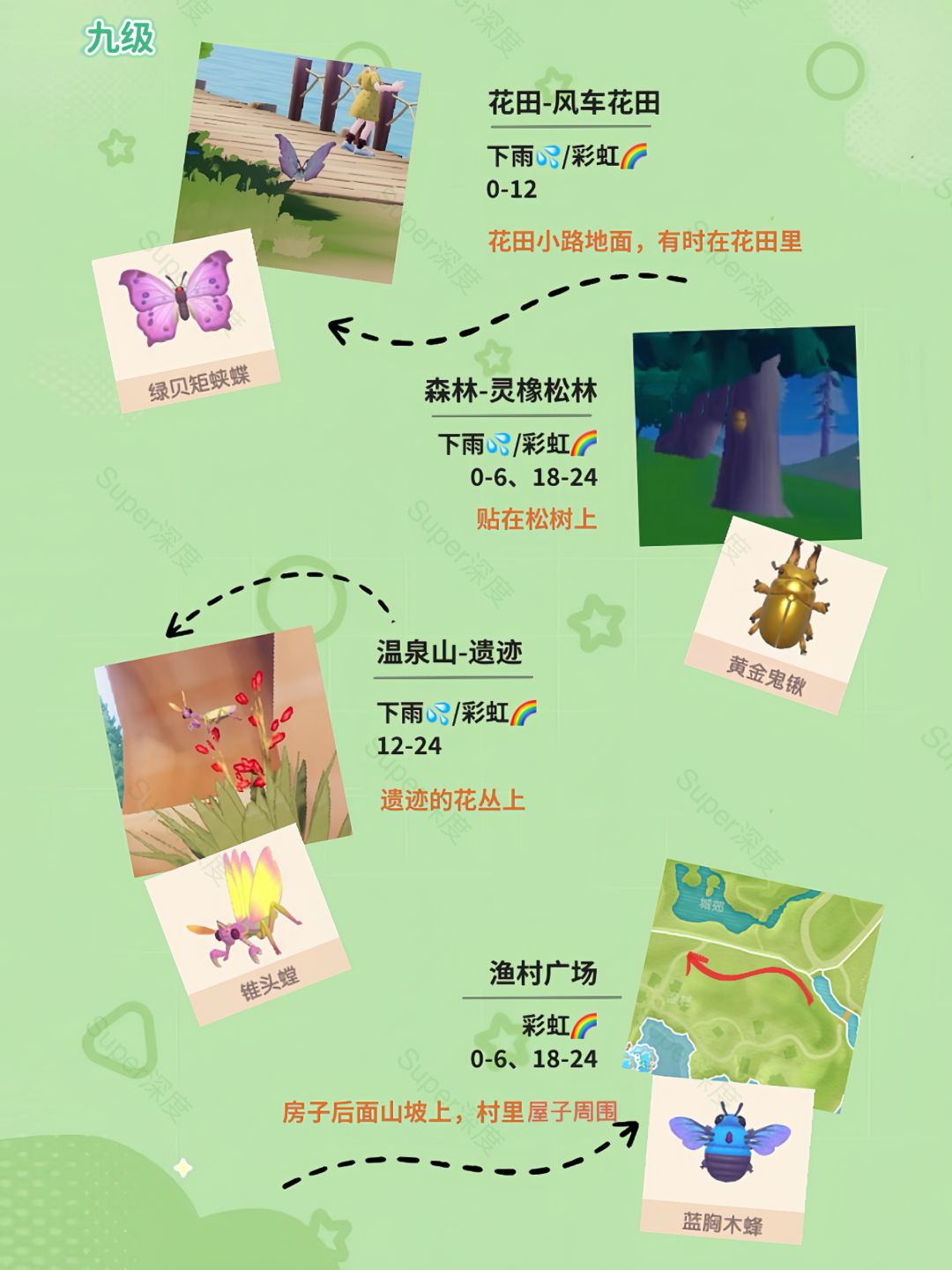 心动小镇【1-12级捕虫】详解攻略(下) 3