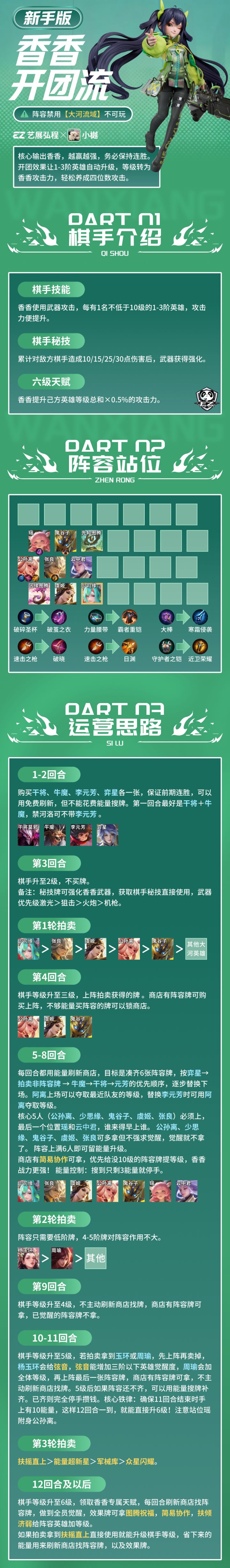【香香开团流】新手高手详细攻略来啦截图