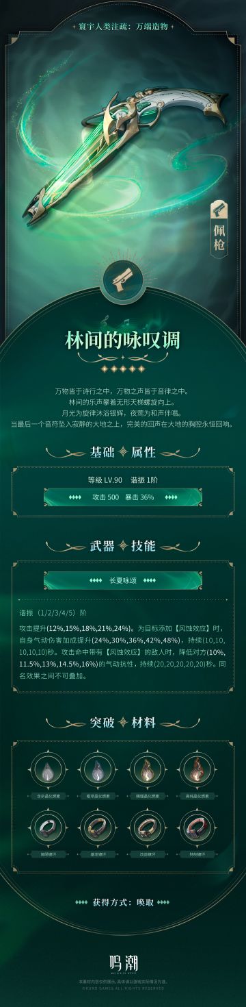 《寰宇人类注疏：万端造物》——林间的咏叹调