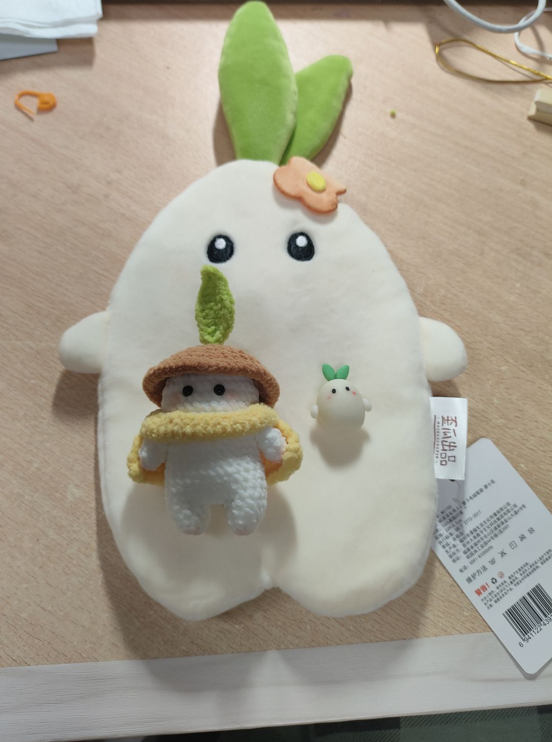 海盗萝!是巨大萝小花和超小萝福来哈哈! 2
