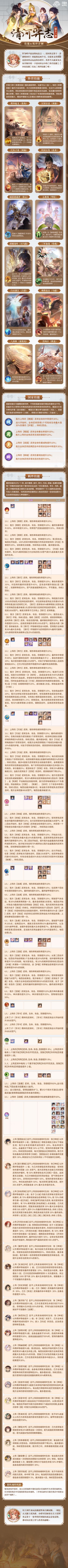 清河弈志第十一季即将开启！技能&羁绊一图即知