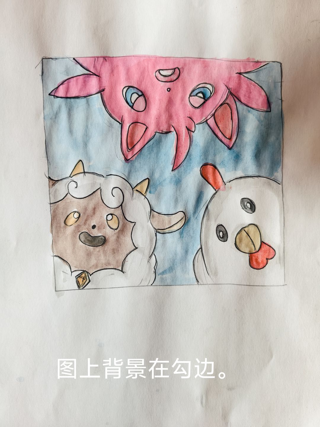 幻兽帕鲁自制立牌。 7