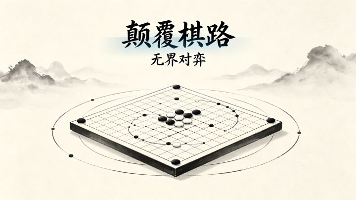 《循环五子棋》边界不再是终点，活用环绕棋局能否稳赢？截图