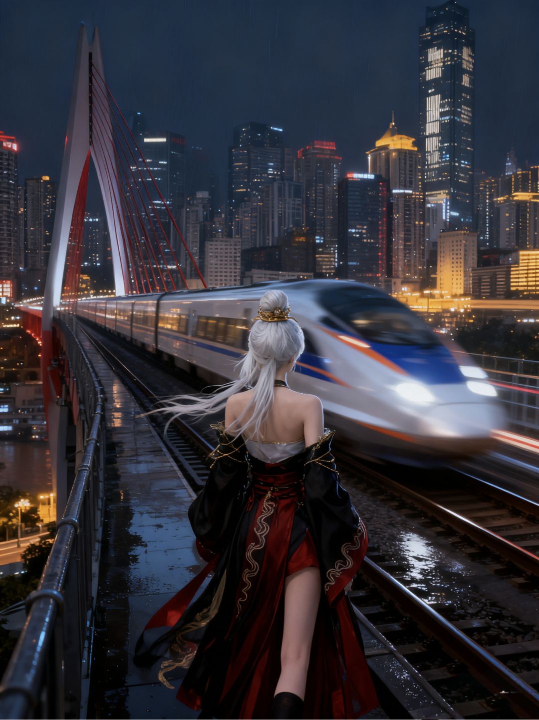 女剑仙,现代社会图组 3