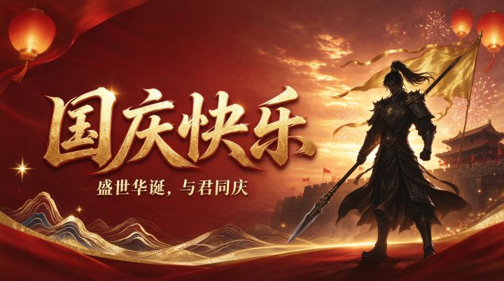 祝各位主公国庆长假快乐！截图