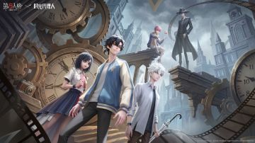 第五人格×时光代理人联动返场今日上线！ 穿梭时空齿轮，重返欧利蒂丝庄园，探寻委托背后的真相。 #第五人格IP联动 #第五人格×时光代理人联动