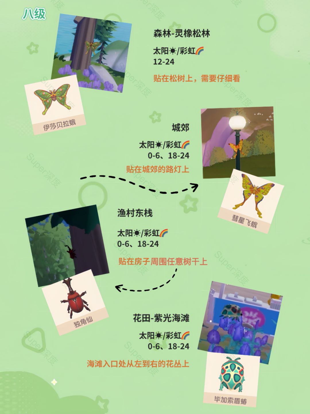 心动小镇【1-12级捕虫】详解攻略(下) 2