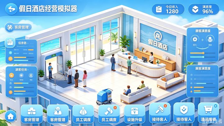 模拟经营:假日酒店截图