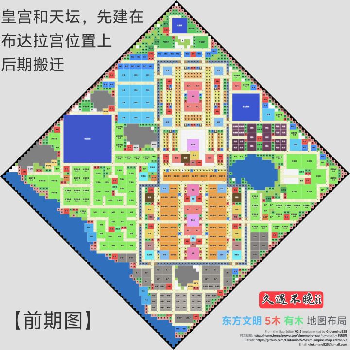【东方文明-五木有木】新手友无断路对称布局截图
