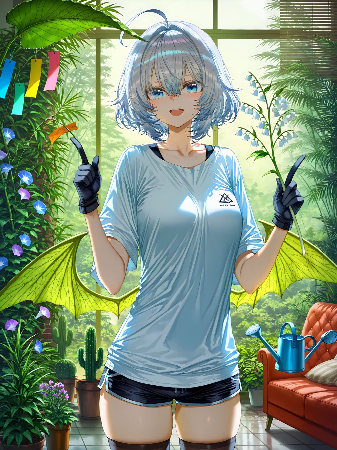 【07】🙂晴来翠色盈满楼, 满室佳植郁葱葱… 2