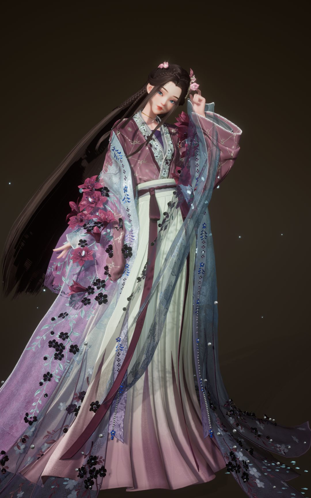荣曜秋菊，华茂春松（目前三种染色） 2