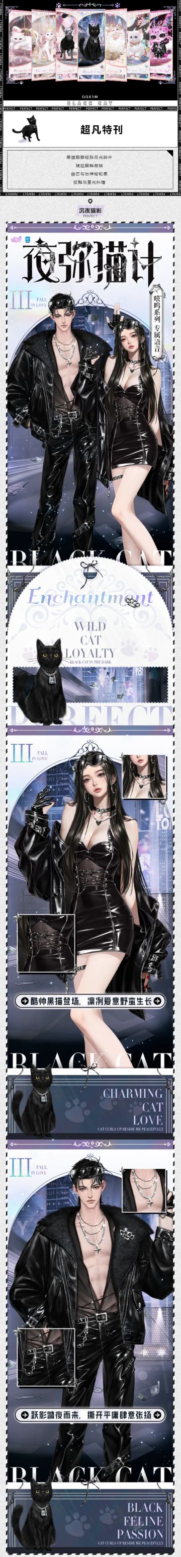 猫咪员工登记簿Ⅱ超凡发布会丨𝗛𝗲𝘆，黑夜与黑猫，愿你今夜好眠