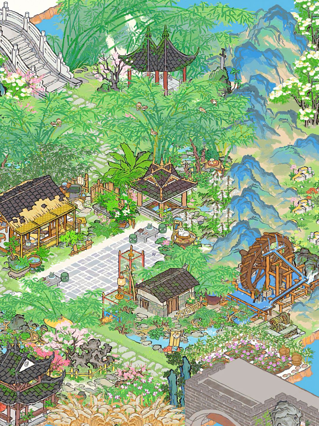陋室幽竹🎋 蝉鸣声里卧,梦到野人家 2