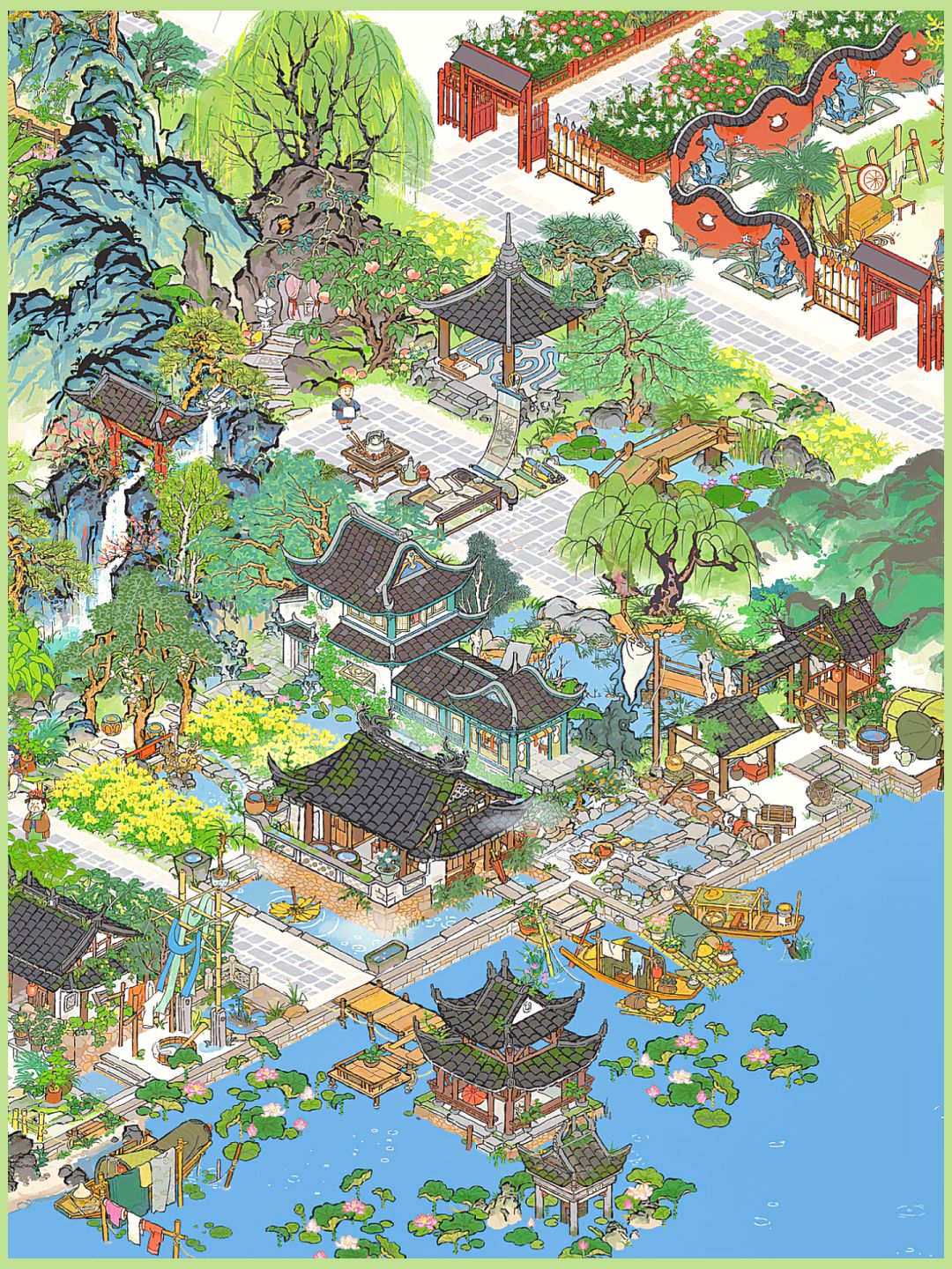 宁波府🩵江南烟雨人家🩵附全图地基 2