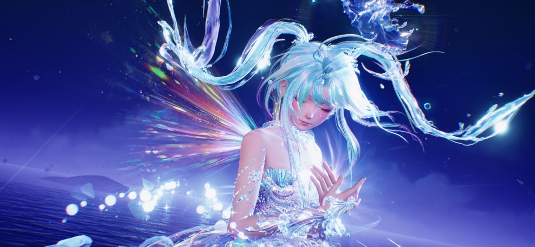 水花套好美! 3