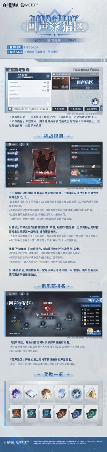 玩法说明 | 全新玩法「回声猎区」介绍