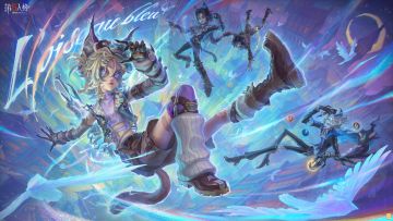 【第四十赛季·精华2】海报公开！精华内含【稀世时装】幻灯师-于此岸赴宴、【奇珍时装】木偶师-行于界限间 和【奇珍时装】“喧嚣”-隐于夜色中： 
——这是一个关于“幸福的青鸟”的故事......
——不，或许和你曾听过的有些不同。 
在这座城市里，人们醉心于青鸟的传说：据说，青鸟拥有丰美的羽翼，就连丝绒垫上最昂贵的宝石都无法与其争辉。只要拥有青鸟，就可以拥有永恒的幸福。 
人们乐此不疲地传颂着青鸟的