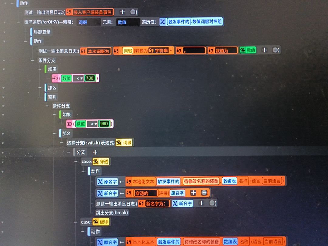 求教！怎么实现自动修改物品名称！ 2