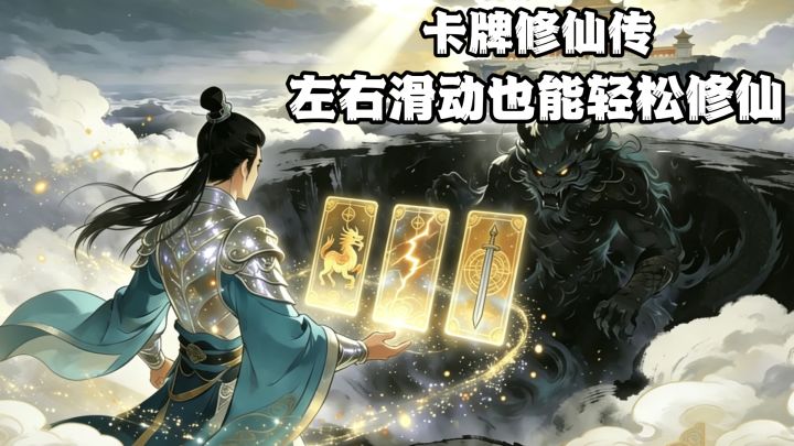 卡牌修仙传,左右滑动也能轻松修仙截图