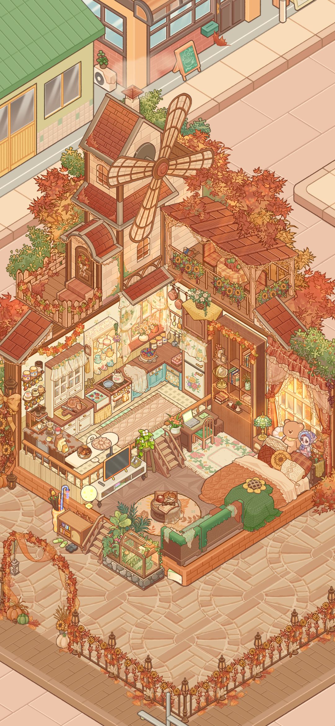 枫庭小屋一人居 1