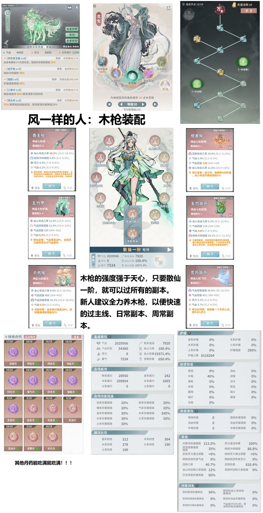 【木枪攻略】穆寒枝通关全副本配置攻略 2