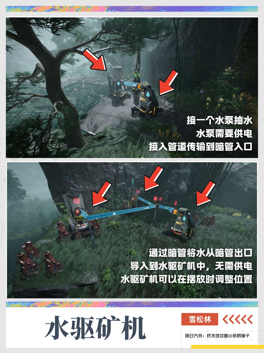 雪松林拉电线同时放滑索,一次搞定! 9