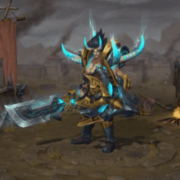 新换装爆料 | 来自地狱的死神，鬼火冥神全新换装即将登场，张辽技能重构！