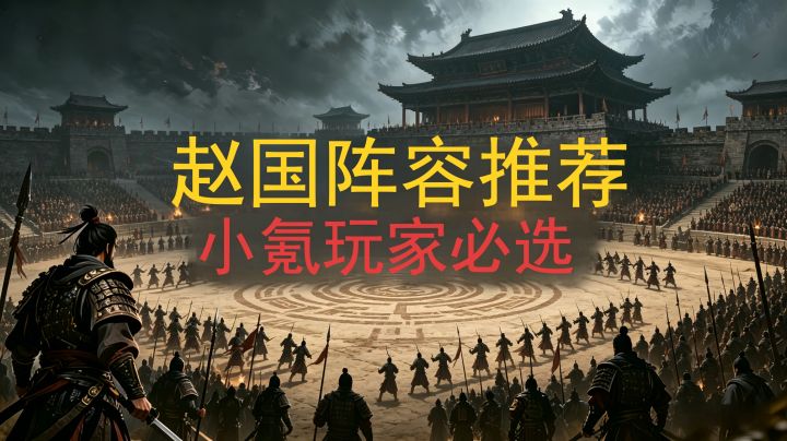 三卡,小氪玩家必选——赵国阵容截图