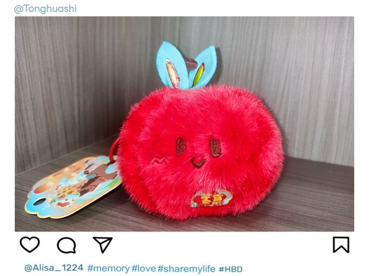 童话师周边分享——苹果挂件截图