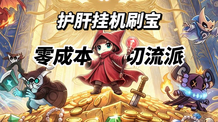 挂机五分钟满地掉落,这款暗黑风刷宝游戏有点东西截图