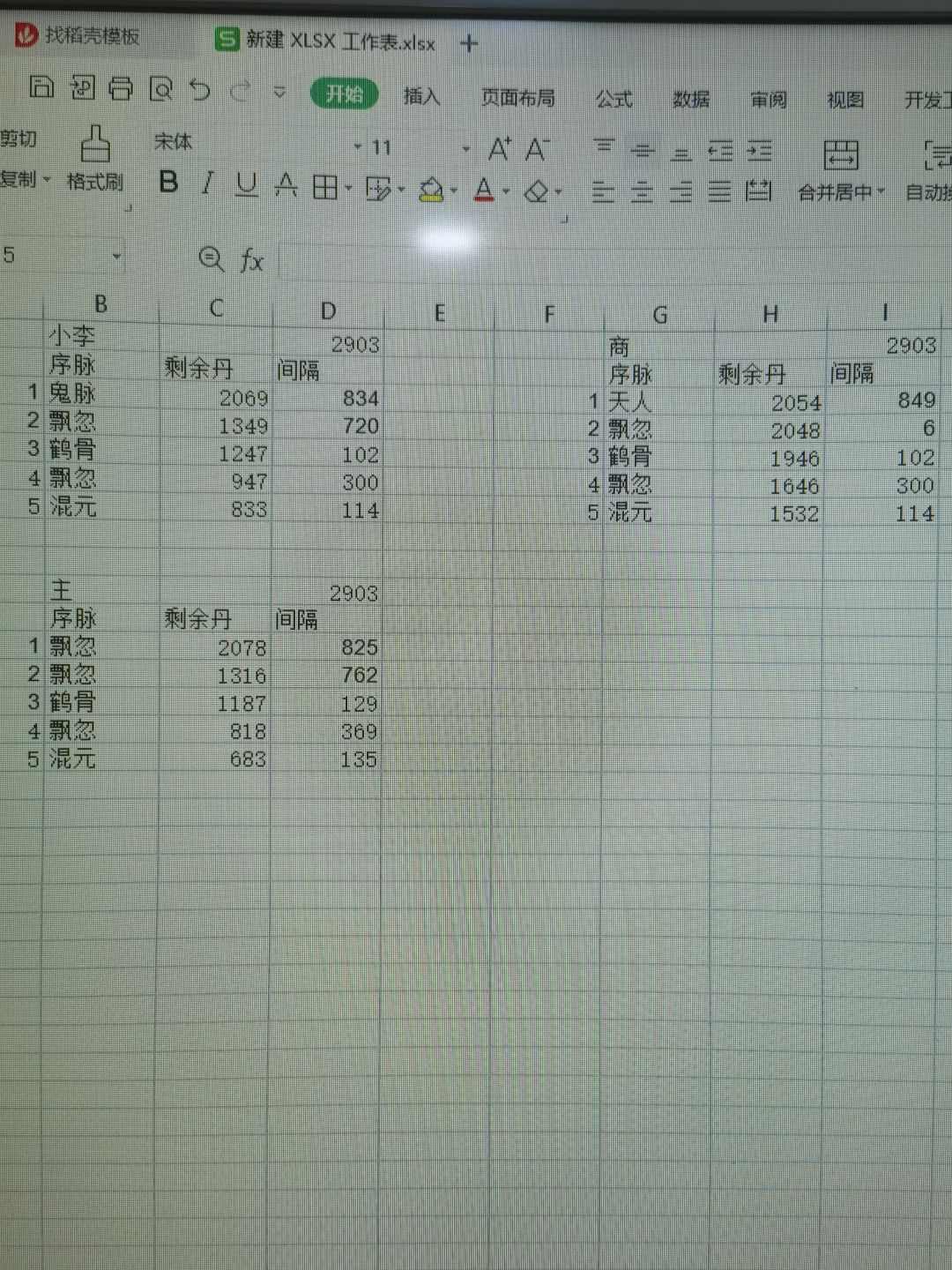 萌新洗脉 1