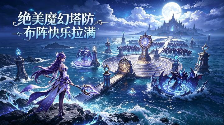 《潮汐守望者》潮汐不退英雄不止，策略才是最终王道截图