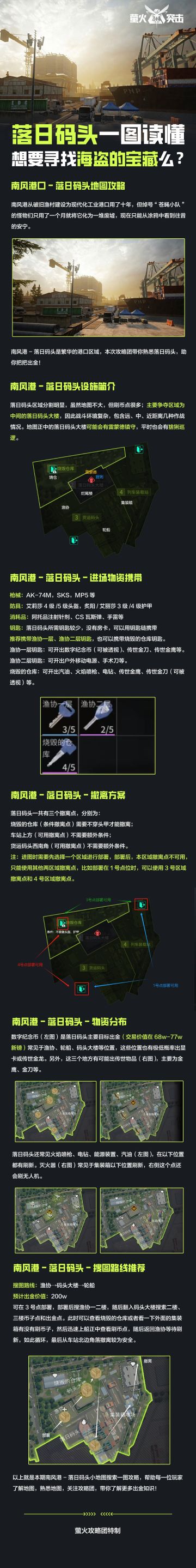 落日码头一图流攻略，带你寻找海盗的宝藏