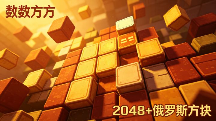 2048+俄罗斯方块?全新简单上手小游戏来了!【数数方方】截图