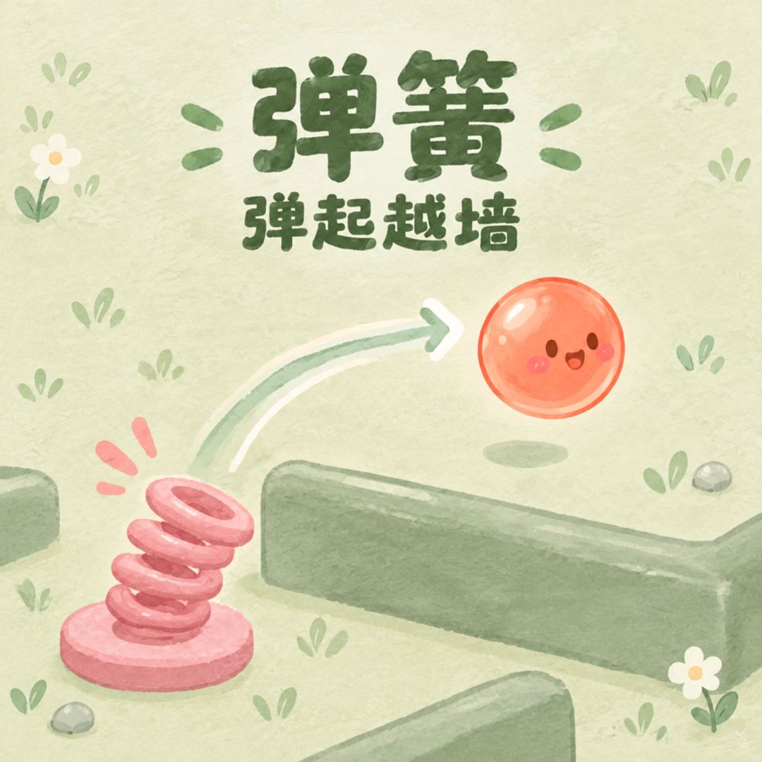 《迷路球》【开发者日志·02】关卡机关展示 6