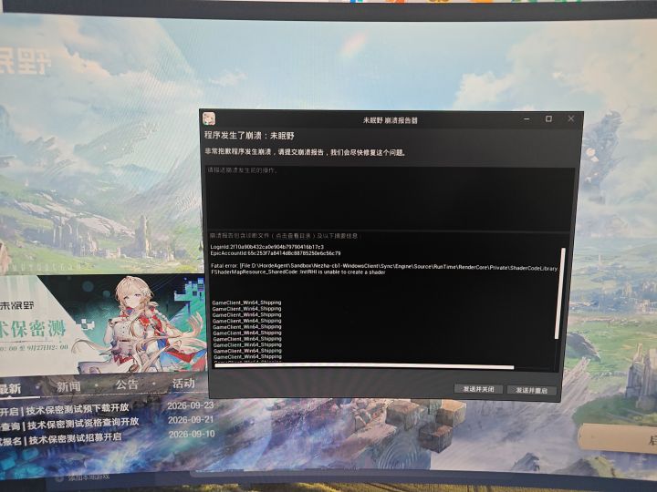 崩溃了,1080Ti截图