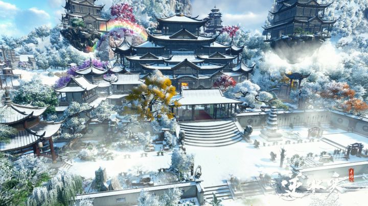 【逆水寒手游庄园】青山皆不朽，我一人如何看够截图