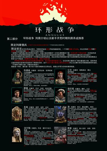 环形战争新手开荒列席角色推荐（限定列席篇）有图