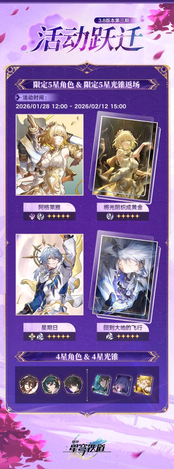 3.8版本活动跃迁 | 第三期